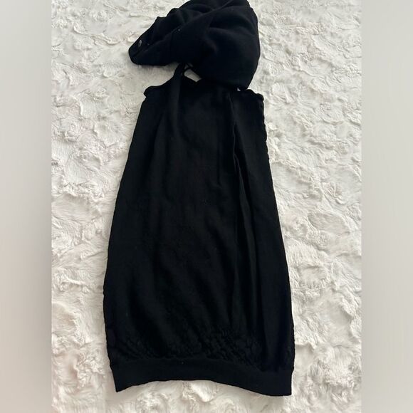 Alexander Wang 100% Wool High Neck Stretch Sleeveless Mini Dress Size Small. - Picture 6 of 9